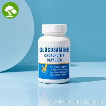 Factory Supply Naturally Extracted Glucosamine Chondroitin Capsules